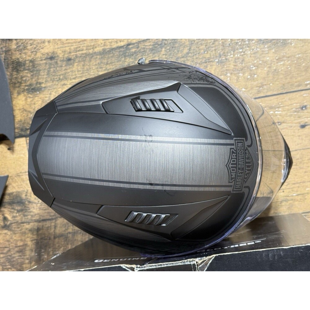 HD Harley Davidson HD M05 full face helmet S metallic Graphic Excellent! - Picture 8 of 16
